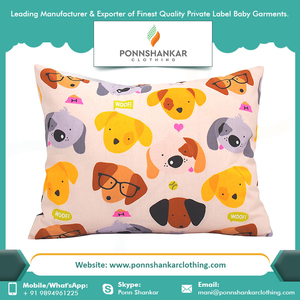 Recién Nacido ropa de bebé de algodón orgánico funda de almohada de la India - Product Image 3