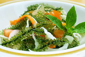 Uvas de Mar/Umibudo, Algas Marinas Secas Picadas, Caviar Verde, Marca Diana Vietnam, Bolsa de 100 Hojas para Ensaladas y Sushi - Product Image 3