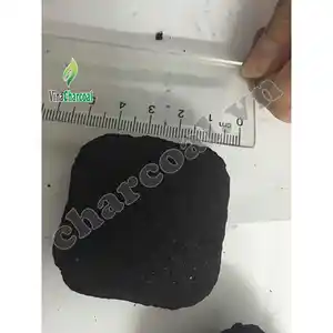 Best seller less ash 100% Natural coconut shell charcoal factory and bulk briquettes coal wholesale supplier from Vietnam