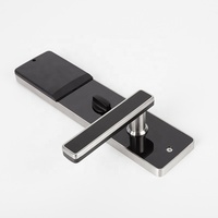 Serrure de porte d'hôtel électrique en aluminium, avec carte RF, moins cher, avec interrupteur à économie d'énergie
