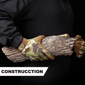 ถุงมือทำงานหนังแท้สำหรับมืออาชีพ ป้องกันการสั่นสะเทือน ถุงมือช่าง ทนแรงกระแทก รองรับหน้าจอสัมผัส ตรวจจับเข็มได้ เป็นมิตรกับสิ่งแวดล้อม - Product Image 3