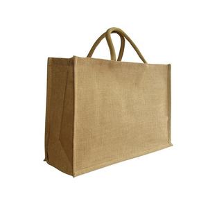 Sacs fourre-tout élégants en jute écologiques fabriqués à la main personnalisables en couleur et tailles pour faire du shopping - Product Image 2