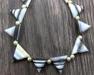 Pierres précieuses en opale naturelle, 12 pièces, perles de Briolette en forme de Trillion pour la fabrication de bijoux, Bracelet, collier, boucle d'oreille - Product Image 4