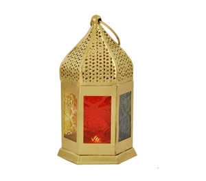 Hot Selling Moroccan <b>Metal</b> <b>Lanterns</b> Indoor and Outdoor Christmas Decorations Festivals for Home Decor Weddings Other Events - Product Image 5