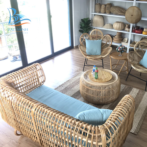 Ensemble de meubles de jardin en rotin, livraison gratuite, ensemble canapé - Product Image 4