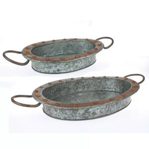 Ensemble de 3 plateaux en métal en forme de citrouille, utilisation de la cuisine à domicile et décoration de Table, plateau de service de Fruits pour le salon - Product Image 3