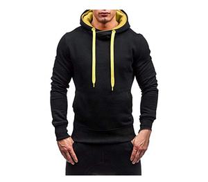 Wholesale fitness fashion custom men's short sleeve gym hoodie - Product Image 6