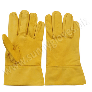 Gants de sécurité en cuir de vache fendu, pour la protection des mains, accessoire de travail - Product Image 5