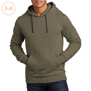 Capuche en coton 100% personnalisée FME Design deux pièces auto-doublé avec cordon de tirage manches complètes pour la marque OEM d'hiver - Product Image 1