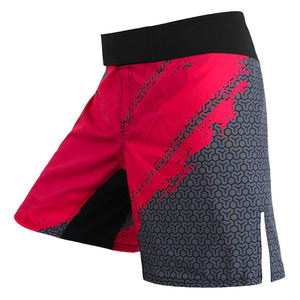 MMA Boxe Sports Fitness Respirant Loose Large Size Shorts Thai Fist Pants for Running Combats Sublimated Martial Arts Wear - Product Image 1