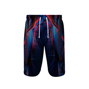 กางเกงขาสั้นเล่นยิมของผู้ชายกางเกงขาสั้นพิมพ์ซับลิเมชันลำลองสำหรับวิ่งบาสเก็ตบอลตาข่ายปรับแต่งโลโก้ได้ตามต้องการ - Product Image 1