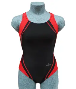 Fitness Mexico Ladies Girls Racer Back Swimming Costume Swim Suit
