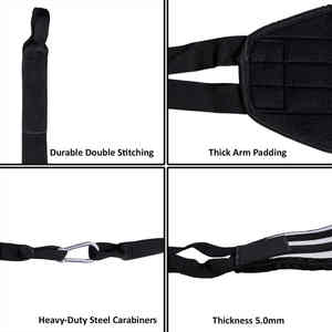 Fitness Ab Straps Home Gym Ejercitador Soporte y costura de doble correa, tela resistente a rasgaduras. - Product Image 6