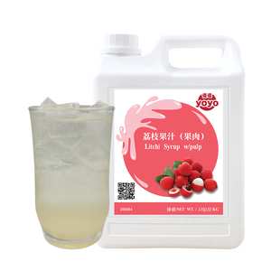 Sirope de fruta concentrado con sabor Litchi, pulpa, Taiwán - Product Image 1