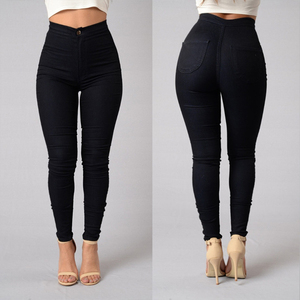 Pantalones vaqueros de cintura alta para mujer, Jeans coloridos, informales, a la moda, novedad de verano - Product Image 6