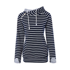 Vente en gros Nouveau pull à capuche tricoté respirant à manches longues pour femmes - Product Image 1