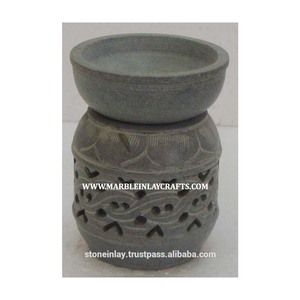 เตาน้ำมันโบราณหินสบู่ - Product Image 1