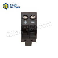 Accessoires Connecteur d'alimentation CC 2 broches Applicable aux équipements de télécommunication Hw