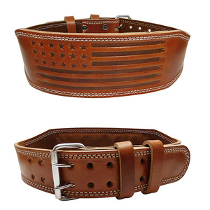 Cinturón de cuero GAF, muñequeras de algodón, OEM, logotipo personalizado para adultos, gancho ajustable, cinturón OEM de Color para hombres y mujeres - Product Image 4