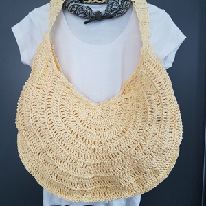 โครเชต์ Raffia ถุงกลม - Product Image 1