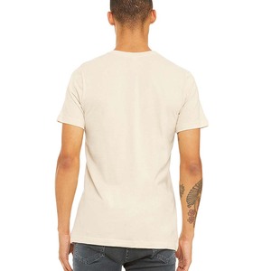 Bella toile vêtements personnalisés unisexe Fine Jersey à manches courtes t-shirt bruyère naturelle t-shirts Premium t-shirt - Product Image 3