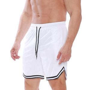Short d'été personnalisé pour hommes 100% Short d'entraînement de basket-ball en maille de polyester Short de survêtement de style surdimensionné pour hommes Short de gym grande taille - Product Image 4