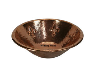 อ่างล้างจานทองแดงทรงกลมคุณภาพสูงขายส่งอ่างล้างหน้าหรูหราคลาสสิกมีสไตล์ร้อนขายแฟนซีใหม่ขายส่งอ่างล้างจานทองแดง - Product Image 6