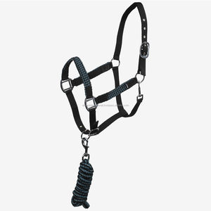Licol en nylon équestre de haute qualité, écologique, avec longe durable, couleur et taille personnalisables, prix bas, fabriqué en Inde - Product Image 4