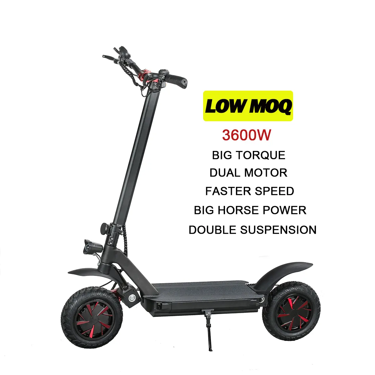 60V 3600W Motor Go Kart Foldable Mobility Off Road Kick Electronic Motorcycle Electric Scooter For Adults