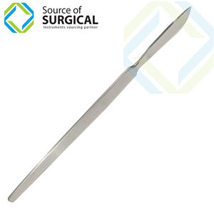 Manche de scalpel chirurgical avec lame fixe, à commande manuelle, certifié CE, instrument de classe I - Product Image 1