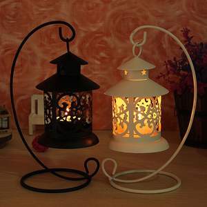 High Quality Handmade Iron <b>Metal</b> <b>Lantern</b> Wholesale Tealight Holder for Indoor Outdoor Christmas Tabletop Best Home Decoration - Product Image 4