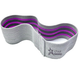 Haute Qualité Élastique Booty Bande De Résistance Jambe Musculation Personnalisable Logo Latex Bande De Résistance Haute Coton Fitness Hanche - Product Image 1