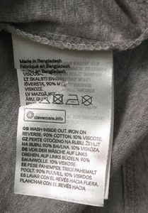 Lots de vêtements en surplus : T-shirts décontractés à manches longues en coton à col rond imprimés pour garçons et enfants, marques originales, stock du Bangladesh - Product Image 6