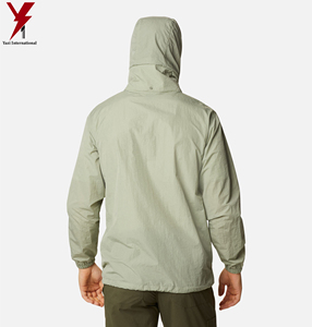 Veste d'hiver imperméable en Polyester avec capuche pour hommes, impression personnalisée, coupe-vent, Design dernier - Product Image 5