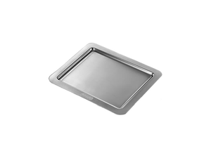 Plateau en acier rectangulaire de luxe de qualité supérieure Plateau en métal écologique de haute qualité pour servir des aliments Prix de gros en Inde - Product Image 3