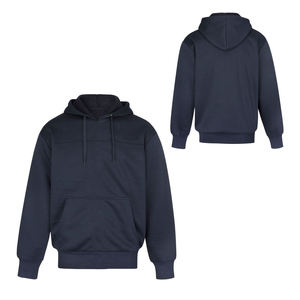 Sudadera con capucha de lana colorida personalizada de edición de otoño para hombres Sudadera con capucha de entrenamiento con cremallera XXXL de gran tamaño con estampado completo de bolsillo - Product Image 4