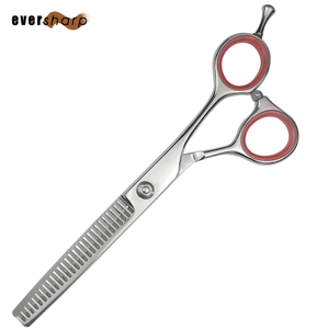 6-Inch Hair Thinning <b>Scissors</b> Offset Handle Stainless Steel for Barber Tool - Product Image 3