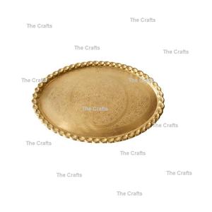 Plateau de service en métal couleur or avec la plus grande qualité, plateau de service pour le chocolat, pour la cuisine à domicile - Product Image 5