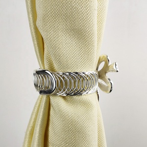 Crystals Jewelled Curtain Ring Clip Ribbon Bowknot Curtain Tieup Curtain <strong>Tieback</strong> - Product Image 6