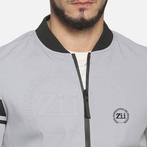 Blouson aviateur pour homme en toile de qualité supérieure léger et respirant avec col montant pour l'hiver nouvel état - Product Image 3