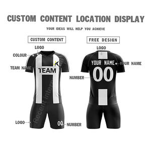 Uniforme de fútbol fabricado profesional establece técnica de sublimación precio económico - Product Image 4