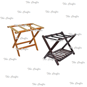 Portaequipajes de Almacenamiento de Diseño Superior, Portaequipajes Plegable de Madera Hecho a Mano para Accesorios de Hogar y Hotel - Product Image 6