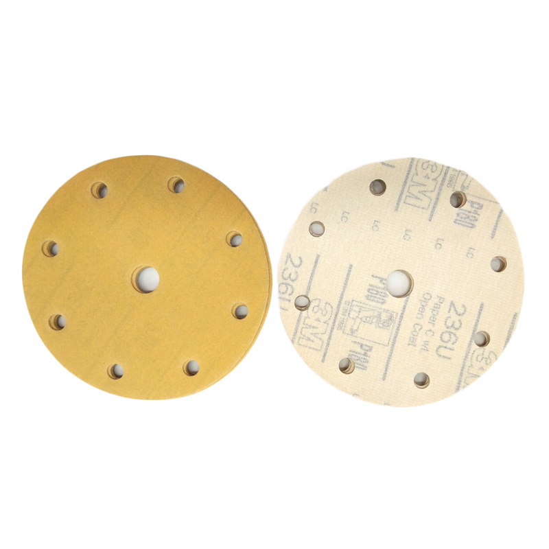 Орбитальные круглые шлифовальные бумажные диски 80 класса для восстановления автомобиля