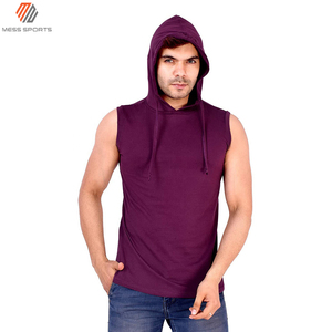 Camiseta sin mangas con capucha para hombre, estilo deportivo, transpirable, de secado rápido, para gimnasio, fitness, running y entrenamiento. - Product Image 4