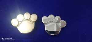 BRASS DOG PET PAW CREMATION URN FUNERAL SUPPLIES - Product Image 5