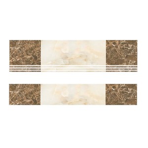 Blanc et gris couleur poli surface escalier en céramique tuiles S-300x1200mm, R-200x1200mm - Product Image 6