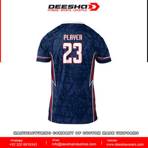 เสื้อเจอร์ซีย์เล่นวอลเลย์บอลผ้าโพลีเอสเตอร์220ก. สำหรับผู้ใหญ่พิมพ์โลโก้ได้ตามต้องการ - Product Image 3