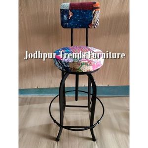 Taburete Alto de Barra Ajustable de Hierro de Diseño Moderno para Uso Comercial y Doméstico en Sala de Estar, Dormitorio y Hotel - Product Image 5