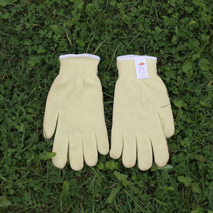 Mejor calidad oferta especial Anti-calor Para-aramida 3-hilo guantes con un algodón insertar precio más bajo ruso proveedor - Product Image 3