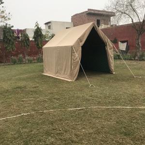 เต็นท์ผ้าใบสีเขียวมะกอกสีกากีสีขาวสำหรับตั้งแคมป์เต็นท์แบบแยกในฤดูหนาวเต็นท์แบบเดี่ยวสำหรับครอบครัวทำจากผ้าฝ้าย - Product Image 4
